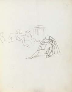 John Philip Kemble as Hamlet by John Flaxman