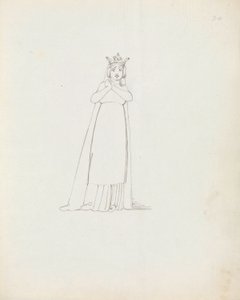 Mrs Siddons as Constance by John Flaxman