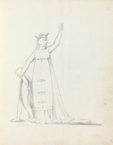 Mrs Siddons as Constance with Child by John Flaxman