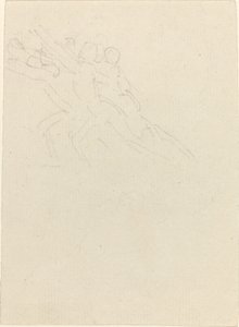 Running Figures with Arms Raised by John Flaxman
