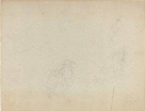 Sheet of Studies (recto and verso) by John Flaxman