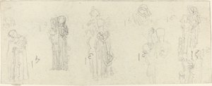 Sheet of Studies by John Flaxman