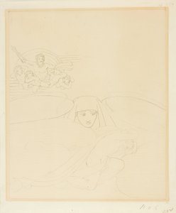 Sleep Escaping from the Wrath of Zeus by John Flaxman
