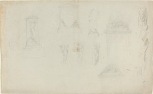 Studies for a Monument by John Flaxman