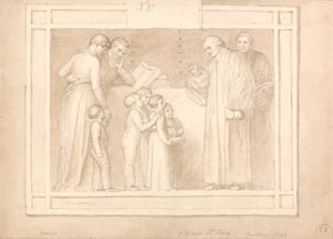 Study for a Monument to the Reverend John Clowes by John Flaxman