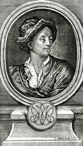 Matthew Prior, Engraved by J. Clark, 1722