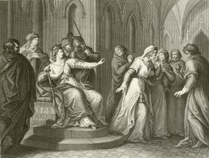The Empress Matilda Refusing to Release King Stephen by John Francis Rigaud