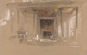 Main Entrance of Great Mosque, Bursa, Turkey by John Frederick Lewis