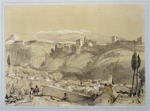 The Alhambra from the Albay, from 
