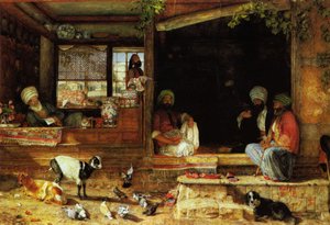 The Kibab Shop, Scutari, Asia Minor by John Frederick Lewis