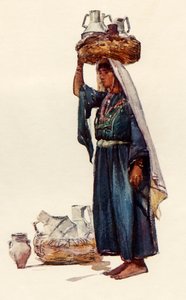 Syrian Peasant with Milk Vessels, 1902