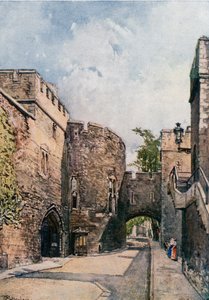The Bloody Tower and Jewel House (Wakefield Tower), Looking East by John Fulleylove
