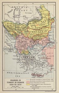 Changes in Turkey in Europe by John George Bartholomew