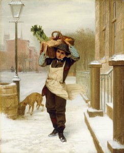 Delivery Boy by John George Brown