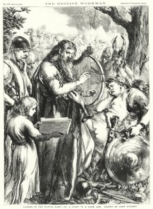 Alfred in the Danish Camp; or, a Light in a Dark Age by John Gilbert