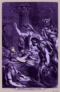 Antony and Cleopatra by John Gilbert