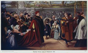 Cardinal Wolsey Going to Westminster Hall by John Gilbert