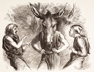 Illustration for A Midsummer Night
