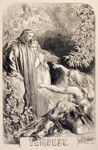 Illustration for The Tempest, from 
