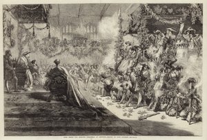 King Henry VIII Keeping Christmas at Greenwich