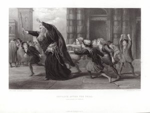 Shylock by John Gilbert