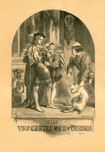 The Two Gentlemen of Verona by John Gilbert
