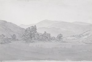 Llantysilio Mountain, Wales by John Glover