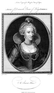 Anne of Denmark, Queen Consort of King James I by John Goldar