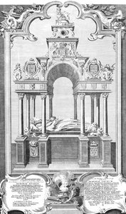 Monument of Queen Elizabeth in Westminster Abbey, 1786