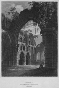 Interior of Lanercost Priory, Cumberland