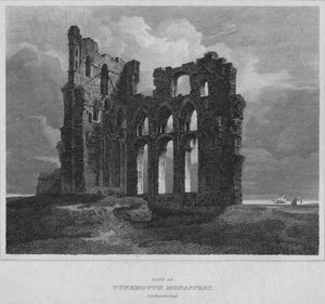 Part of Tynemouth Monastery, Northumberland