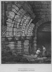 Remains of the West Entrance to Kelso Abbey Church