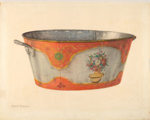 Painted Basin by John H. Tercuzzi