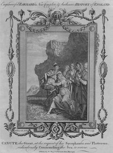 Canute the Great Commanding the Sea