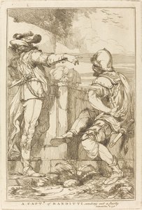 A Captain of Banditti Sending Out a Party by John Hamilton Mortimer