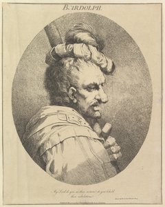 Bardolph Twelve Characters from Shakespeare by John Hamilton Mortimer