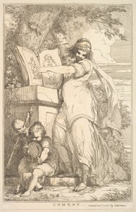Comedy from Fifteen Etchings Dedicated to Sir Joshua Reynolds by John Hamilton Mortimer
