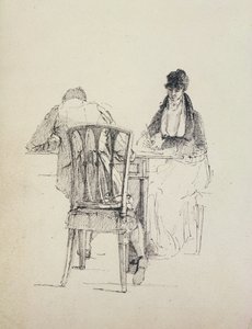 A Man Reading