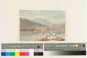 Picnic at Windermere Looking Towards Brathay by John Harden