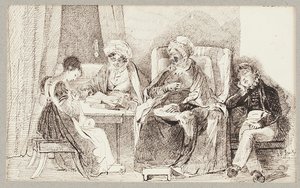 Sick and resting, 1824