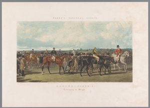 Return After the Horse Race (Plate 4) (Fores National Sports) by John Harris