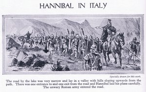 Hannibal in Italy by John Harris Valda