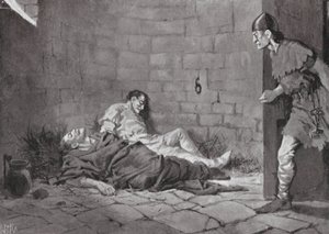 Imprisonment and Death of Dukes Erik and Valdemar by John Harris Valda