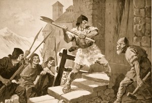 Revolt of the People of Appenzell and St. Gall by John Harris Valda