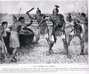 The murder of Pompey by John Harris Valda