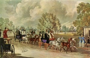 A Meeting of the Four-In-Hand Club, Hyde Park, London