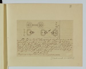 Drawings for the MSS by John Harrison