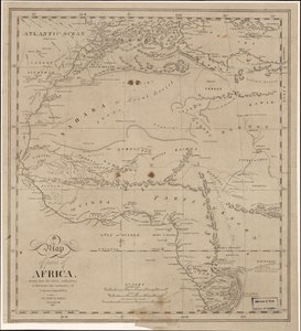 A Map of Part of Africa by John Hartshorne