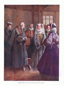Queen Mary and Knot Had Many Talks Together