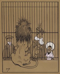 The Lions have a second-hand, unreal kind of look, so that the sawdust on the floor might almost have come out of them by John Hassall
